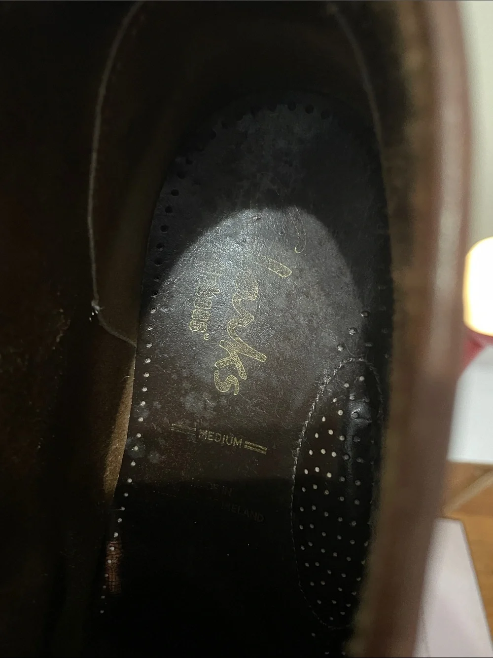 Clarks Men's Dark Brown Leather Wallabee Boots